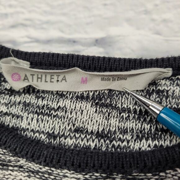 Athleta Marled Sweater Athletic Tunic Dress size Medium - Picture 8 of 12